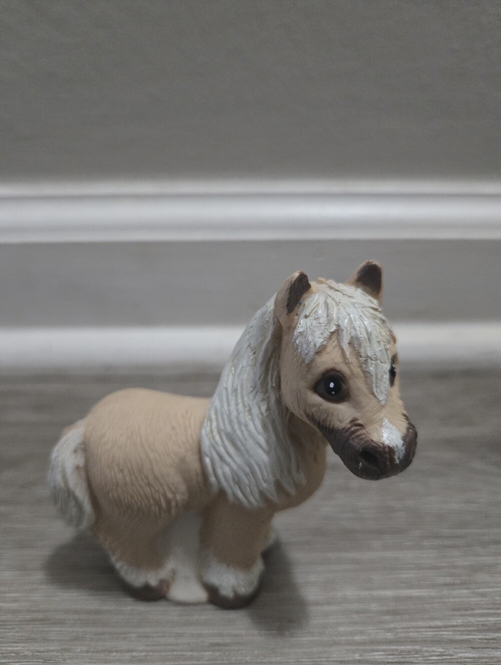 Vintage Schleich Shetland Pony 1995 Horse Figure Equestrian
